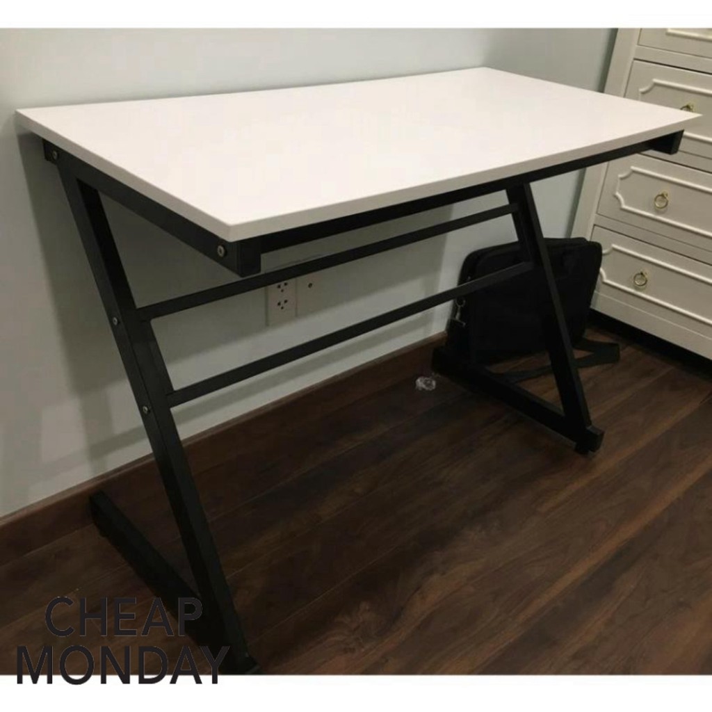 Bàn Gaming Chữ Z, Bàn làm việc, Bàn học, Chân Sắt 20x40  Mặt Gỗ 1,2m đầy đủ phụ kiện lắp ráp | BigBuy360 - bigbuy360.vn