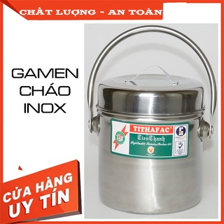 ⭕Giadụngchínhhãng⭕ Gamen Inox, Cà Mèn Inox, Cặp Lồng Inox, Hộp cơm Chất liệu inox 430 sáng bóng sang trọng bền Tithafac