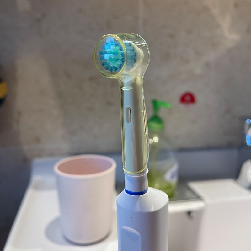 Vỏ Bọc Đầu Bàn Chải Đánh Răng Điện Xoay Tròn Độ Trong Suốt Cao