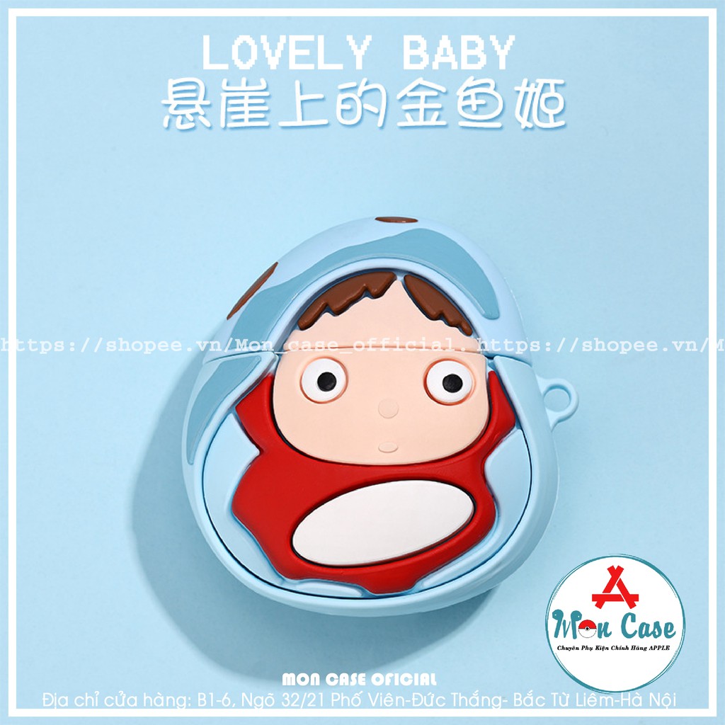 Case Airpod - Ốp Tai Nghe Hình LOVELY BABY  Phù Hợp Với Airpods 1-2 Siêu Cute Dễ Thương
