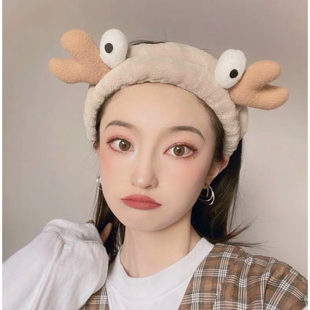 Băng Đô Turban Hình Cua 3D Mắt Lồi Siêu Xinh DAHABOO BD02