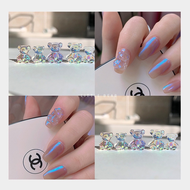 Charm NƠ - GẤU - HOA giá rẻ (5K/10c) - Phụ kiện gắn móng MaiAnhNails