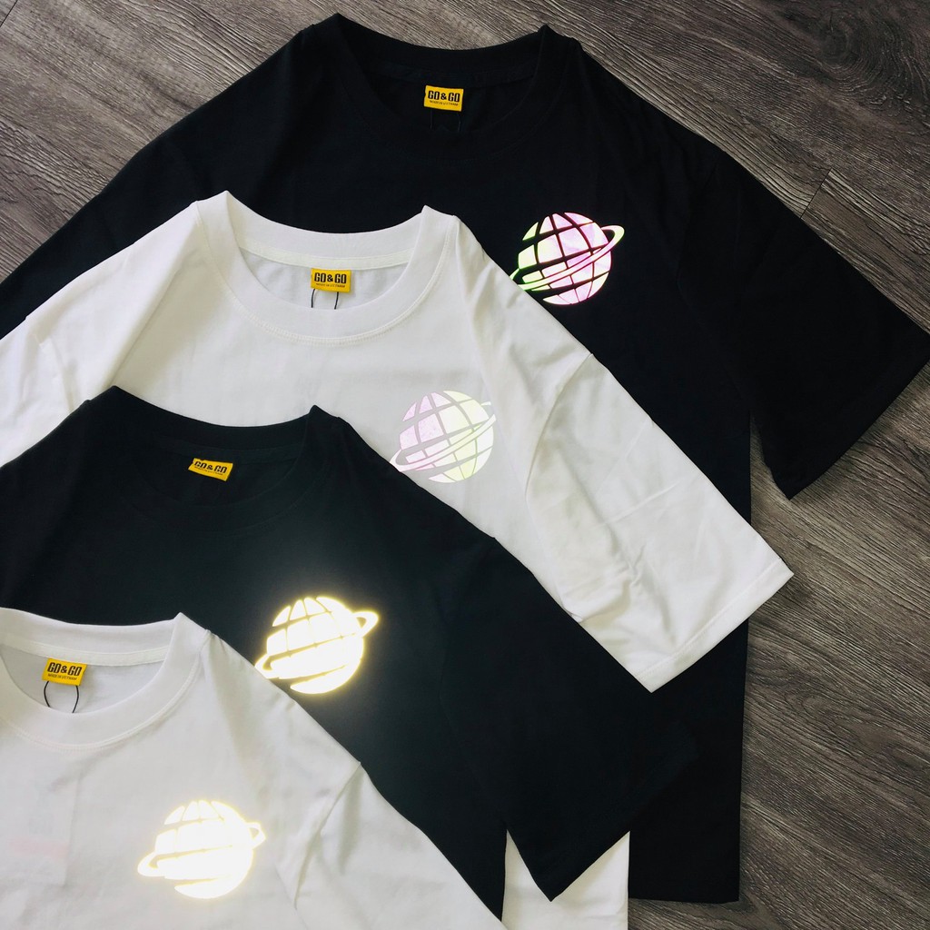 Áo thun Unisex SDVN Phản Quang THE EARTH