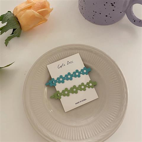 Kẹp Tóc Hình Hoa Màu Sắc Ngọt Ngào Xinh Xắn Cho Bé Gái