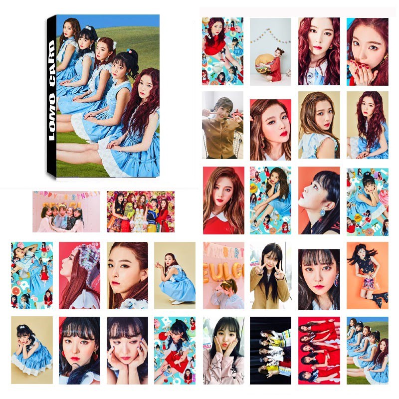 Hộp lomo lomocard nhóm Red Velvet Bad Boy