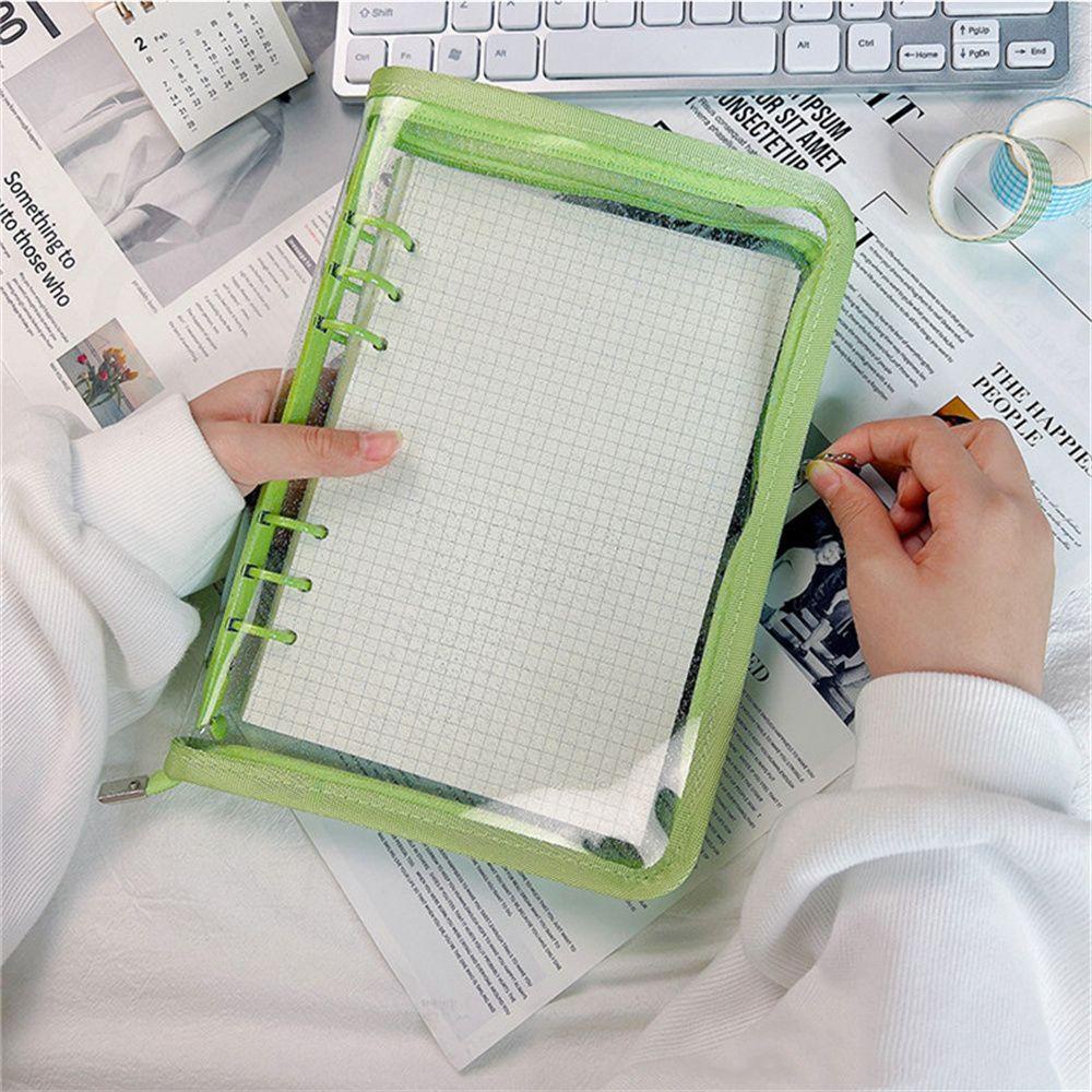 Túi Đựng Sổ Tay / Tài Liệu Có Khóa Kéo Tiện Dụng Cho Trường Học