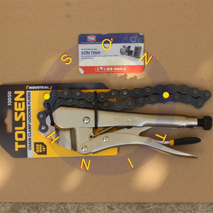 Kìm đa năng bấm chết mỏ xích tolsen 10050 chain clamp locking pliers