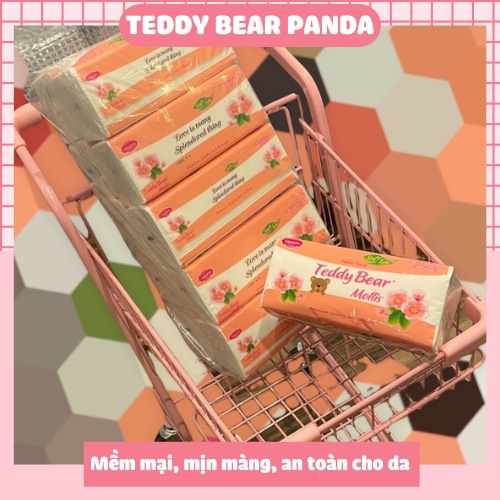 [Combo 10 Gói] Giấy lụa TEDDYBEAR Mollis mềm mịn