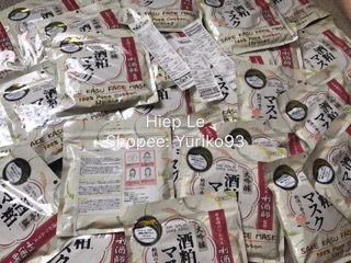 Mặt nạ bã rượu Sake Kasu Face Mask 33 miếng