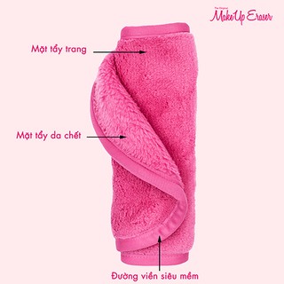Combo 2 khăn tẩy trang MakeUp Eraser Original Pink