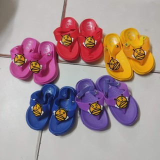 [RẺ VÔ ĐỊCH] DÉP KẸP TẬP ĐI CÓ QUAI HẬU HÌNH ONG CHO BÉ (SIZE 18-23)