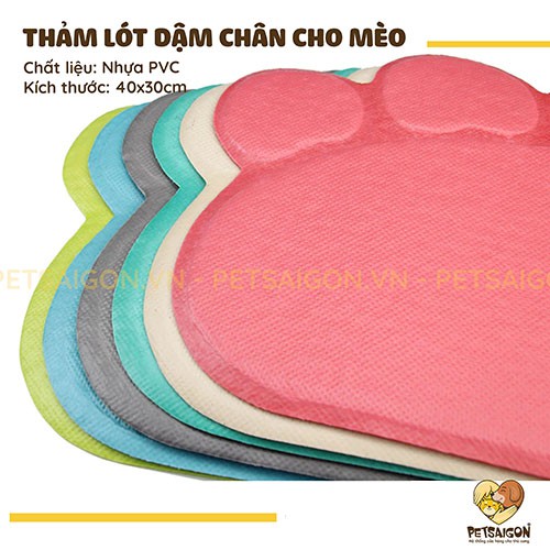 THẢM LÓT NHỰA DẬM CHÂN CHO MÈO