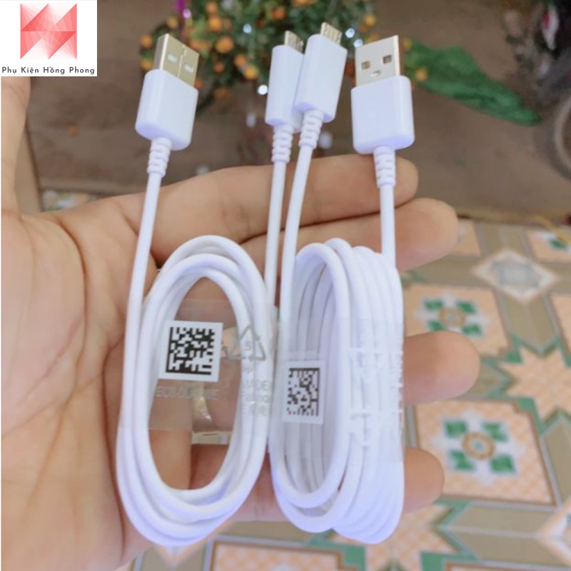 Dây sạc Samsung 𝙎𝙞𝙚̂𝙪 𝘽𝙚̂̀𝙣, dây sạc nhanh samsung, oppo chân sạc micro usb dùng chung cho oppo, xiaomi, samsung. HP