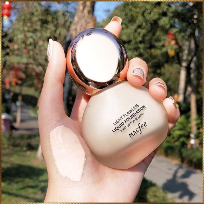 Kem nền che khuyết điểm dưỡng ẩm lâu trôi Macfee -Kingdc-Light Flawless Liquid Foundation MLF2 | BigBuy360 - bigbuy360.vn