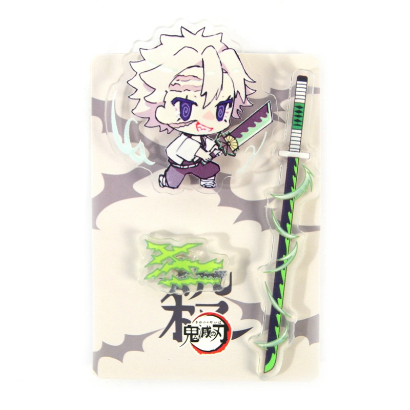 Ghim cài áo họa tiết nhân vật anime Demon Slayer dễ thương