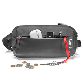 Túi đeo chéo Tomtoc LightWeight Codura Sling Bag Black - H02 A04D ( 4 màu )