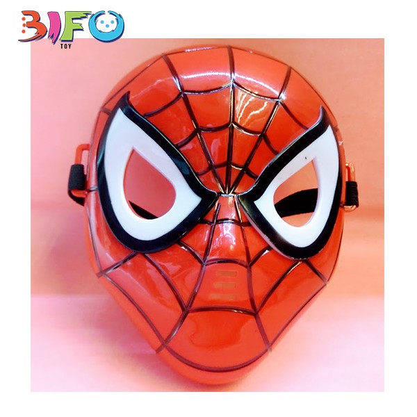 [🏮Ưu đãi khủng toàn shop🏮] Đồ chơi cho bé Mặt nạ 3D có đèn siêu nhân Spider Man