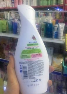 Sữa dưỡng thể Hazeline 230ml