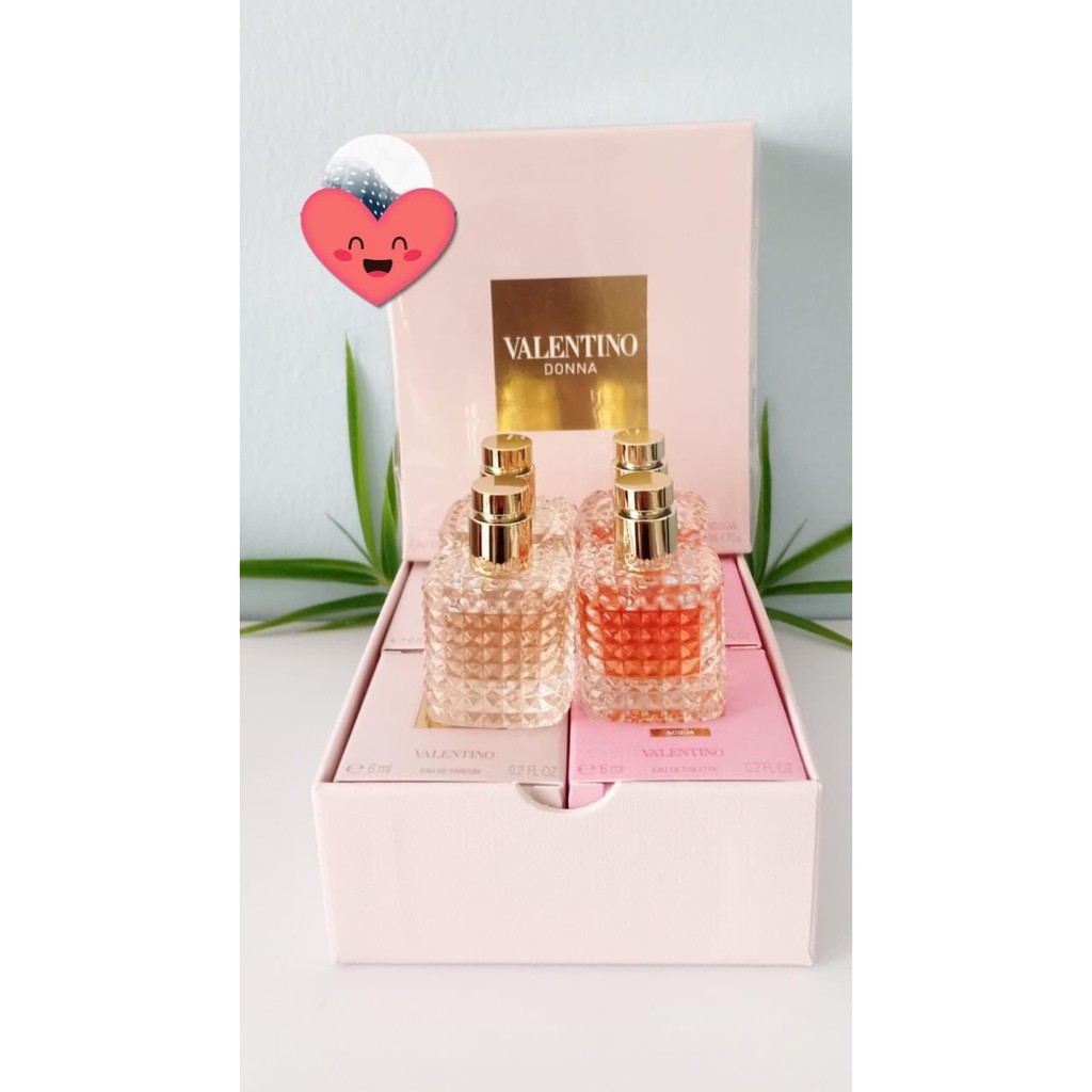 Set 4 chai nước hoa mini nữ Valentino | Thế Giới Skin Care