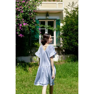 OLV - Đầm thêu Sky Gray Embro
