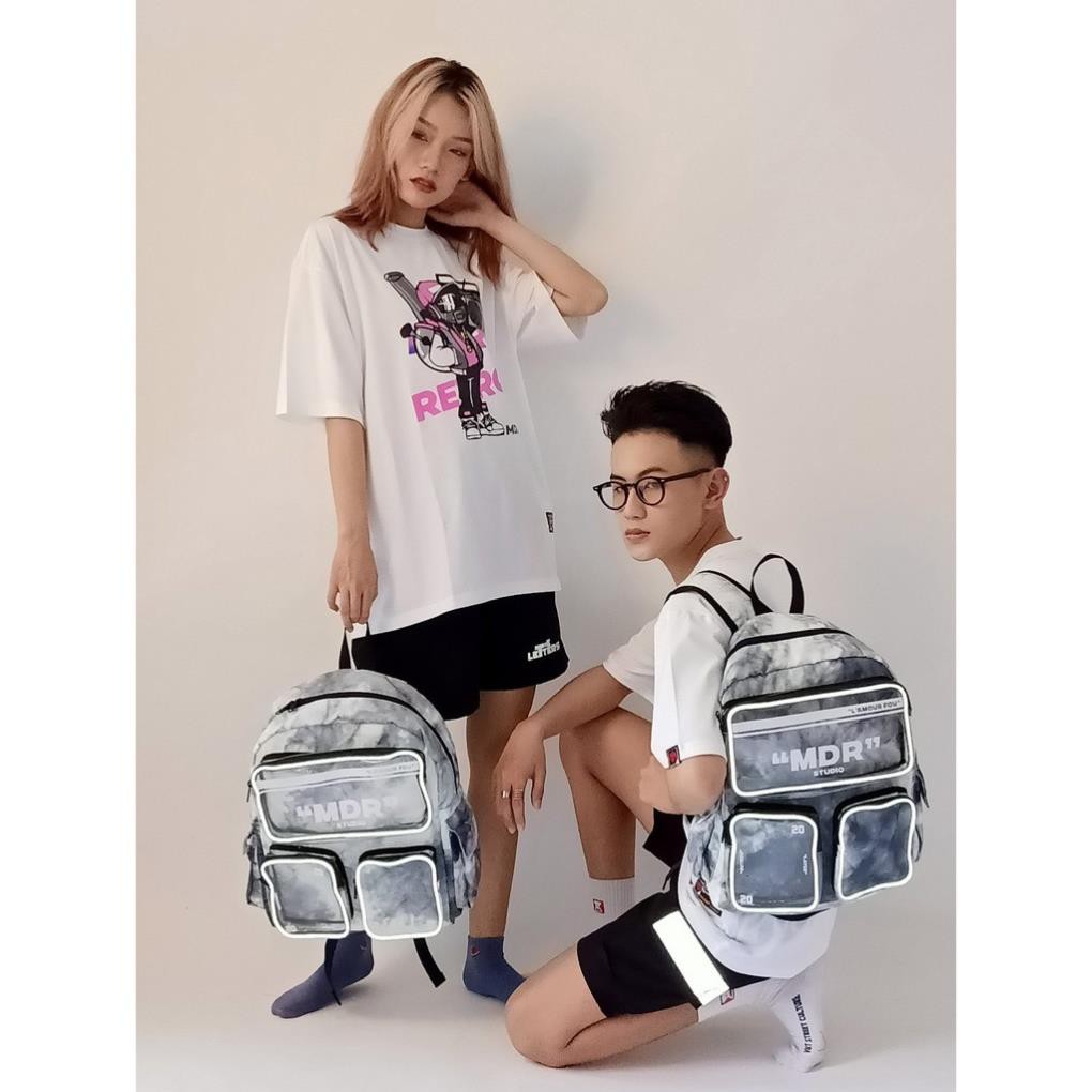 Balo Đi Học Nam Nữ Đựng Laptop Thời Trang Unisex Chống Nước Local Brand MIDORI season 4 M Studio