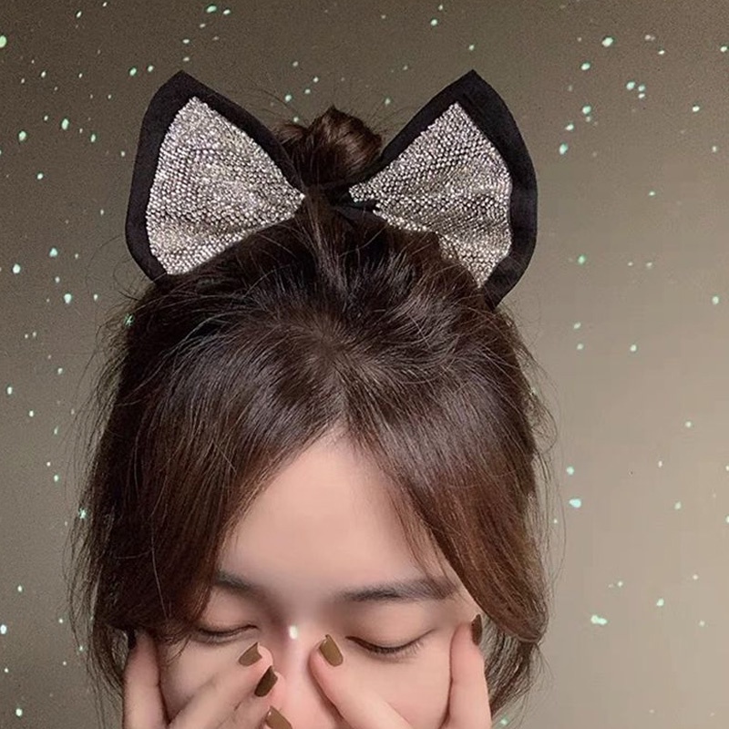 Dây Cột Tóc Đính Đá Thời Trang