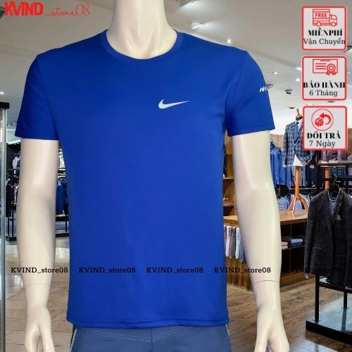 Áo thun lạnh nam thể thao cổ tròn cộc tay co giãn thông hơi thoáng mát - KVIND_Store08