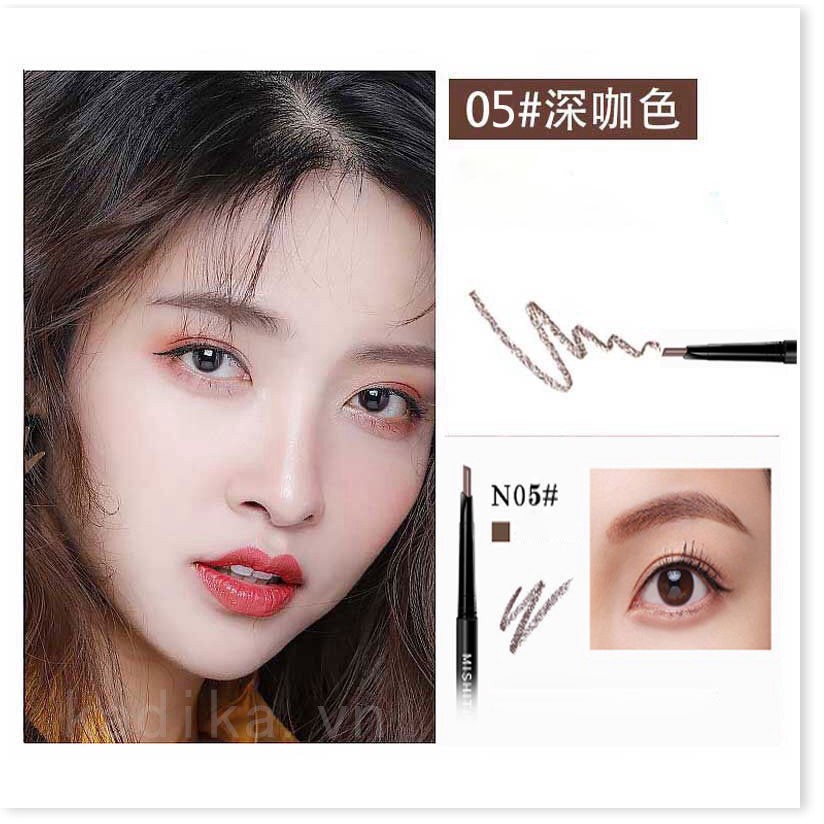 [Mã chiết khấu giảm giá sỉ mỹ phẩm chính hãng] Chì kẻ lông mày hai đầu tiện dụng MISHITI | BigBuy360 - bigbuy360.vn