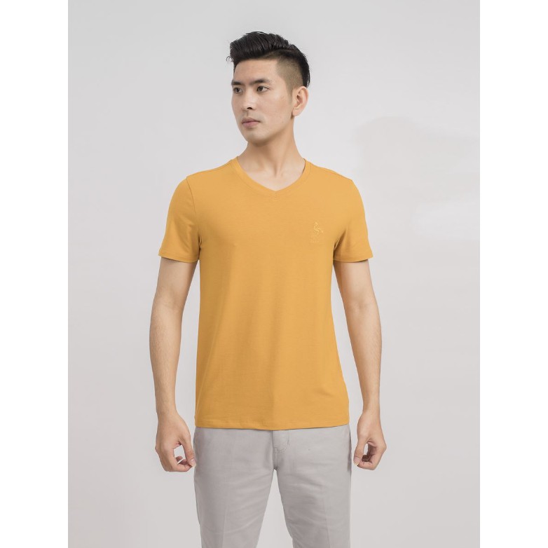 Áo thun nam ARISTINO dáng Slim fit tôn dáng, thiết kế basic, màu sắc nam tính, chất liệu mềm mại - ATS018S9