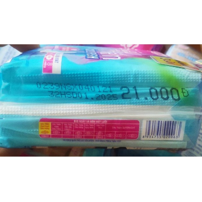 Băng Vệ Sinh Diana Siêu Thấm Cool Fresh Gói 8 Miếng Không Cánh/Có Cánh