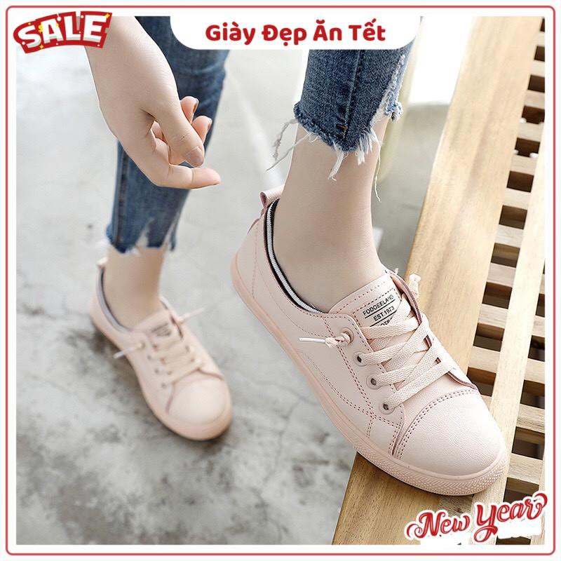 Giày nữ cổ len kẻ 3 màu