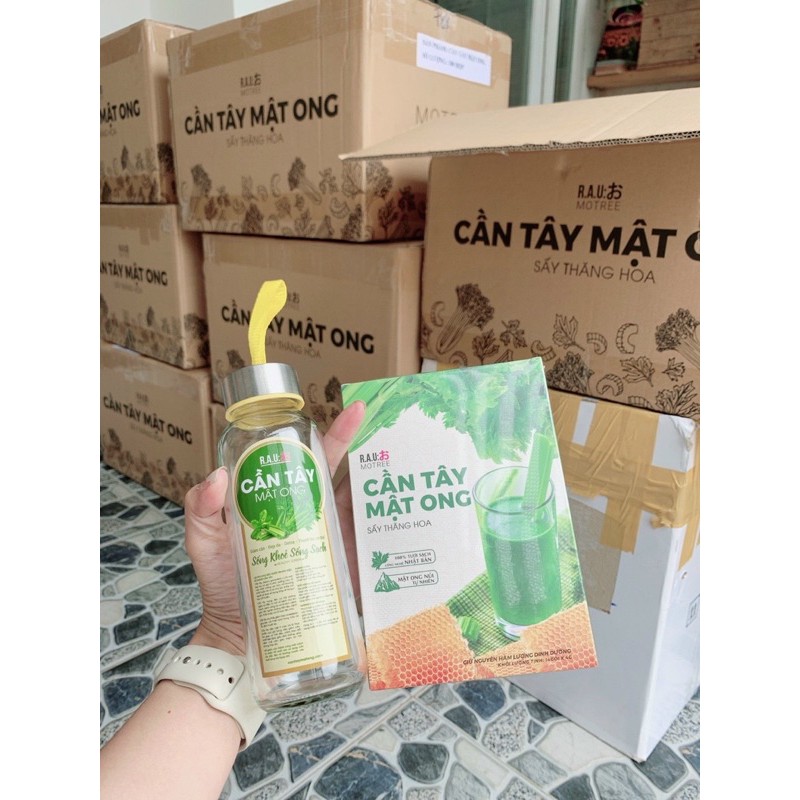 [Chính Hãng] Cần Tây MO - Hộp 14 gói- Tặng chai thủy tinh xinh xắn | BigBuy360 - bigbuy360.vn