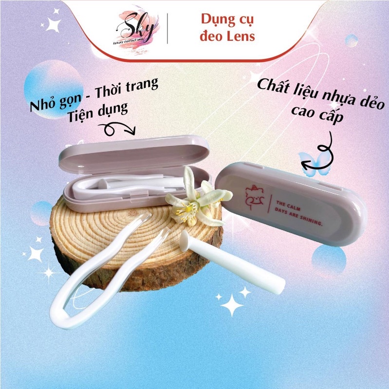 Bộ Dụng cụ đeo Lens Phiên bản cao cấp Sky Contact Lens