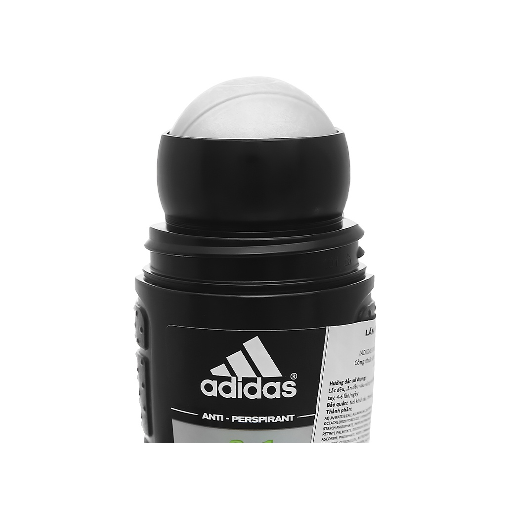 Lăn Khử Mùi Nam Ngăn Mồ Hôi Adidas 6 in 1 40ml