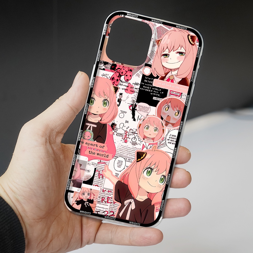 Ốp lưng iphone anime Spy x Family Anya Forger phụ kiện ốp điện thoại thời trang manga