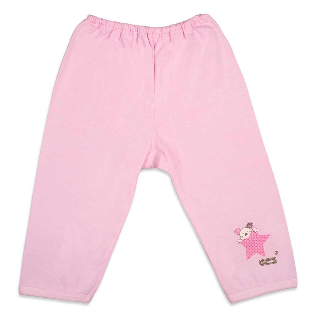 Quần Sơ Sinh Dài MIOMIO, Họa Tiết: Gấu Mây, Ngôi Sao, Trơn Cho Bé Trai Bé Gái , Vải Cotton