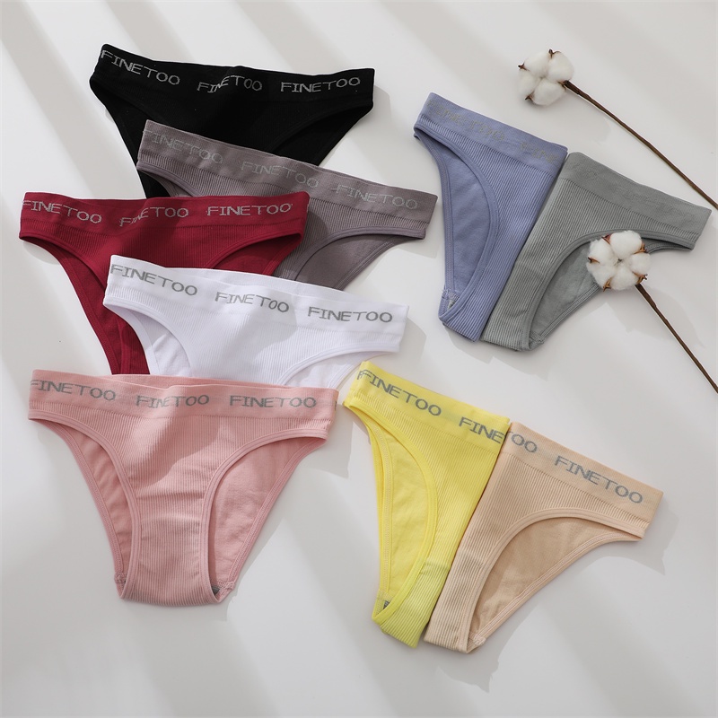 Take Talk Quần Lót Cotton Không Lộ Đường May Màu Trơn Thời Trang Cho Nữ