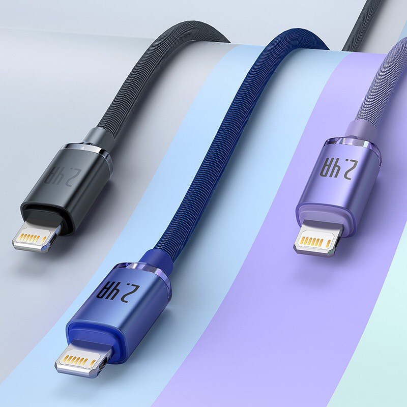Dây Cáp Sạc Dữ Liệu USB Baseus cho iPhone 13 12 11 Pro Max X XR XS 8 7 6s 6 iPad