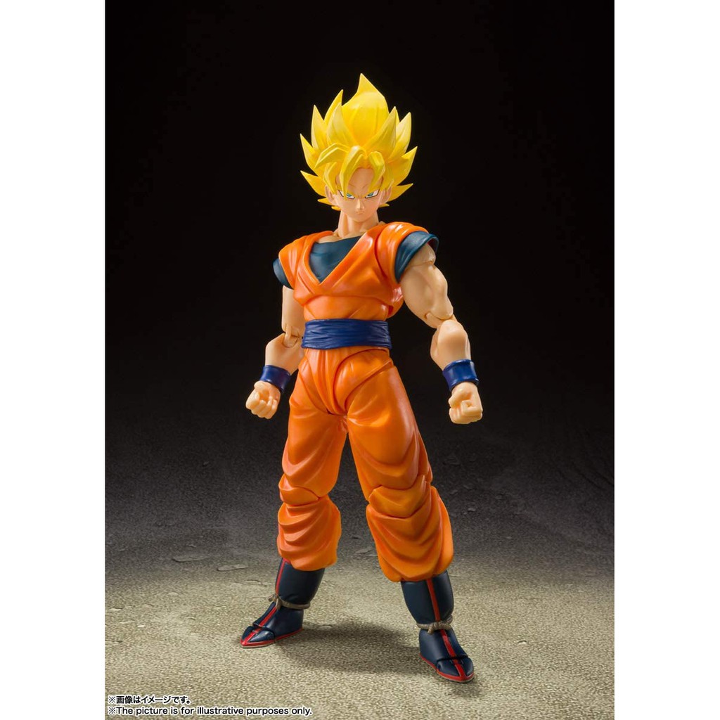 [NEW] Mô hình đồ chơi chính hãng Bandai SHF Super Saiyan Full Power Goku - SSJ Goku 2.0