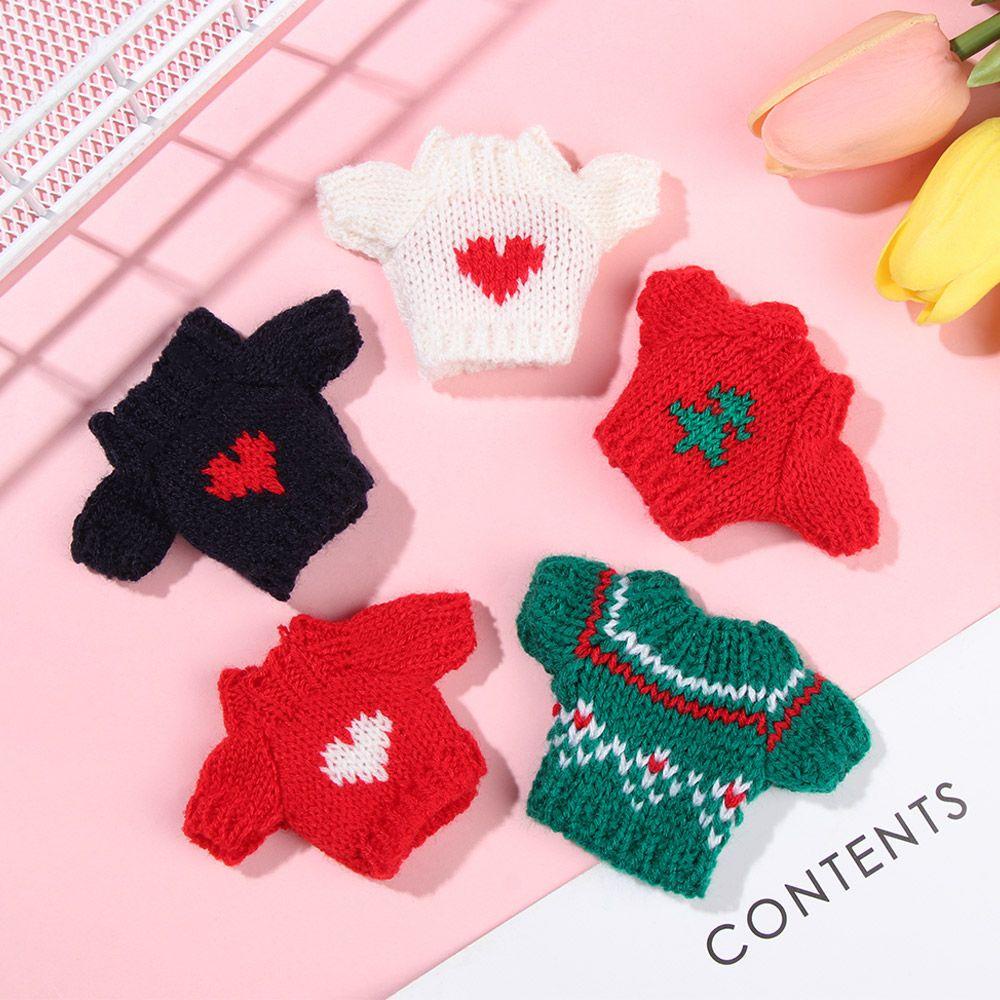 1 Set Áo Len Dệt Kim Thủ Công Nhiều Màu Mới