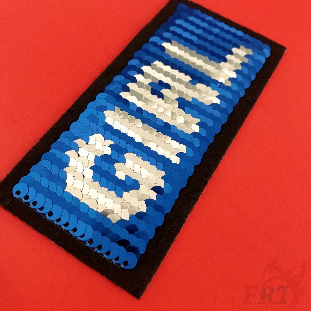 Miếng dán ủi hình cô gái trên quần áo（☸ Letter Sequins Patch ☸）