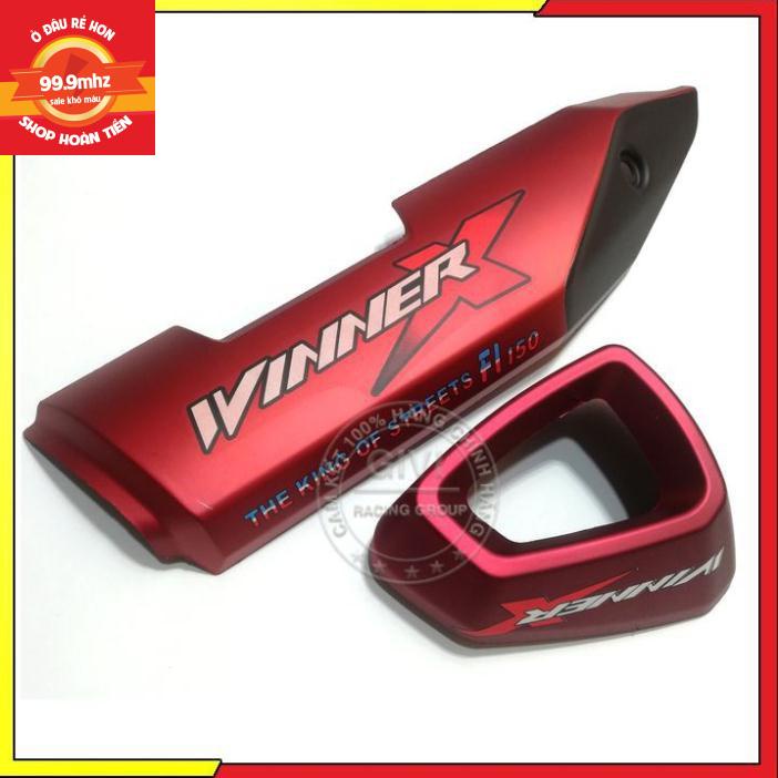 Bộ Bát Pô Và Chụp Đuôi Pô Winner X - Logo Đẹp Nhiều Màu Sắc Lựa Chọn Trang Trí Xe