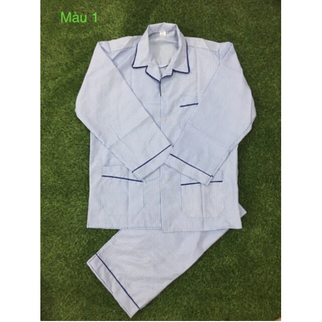 BỘ PIJAMA PIRAMA TRUNG NIÊN VẢI KATE LOẠI 1 - MÃ CD191107