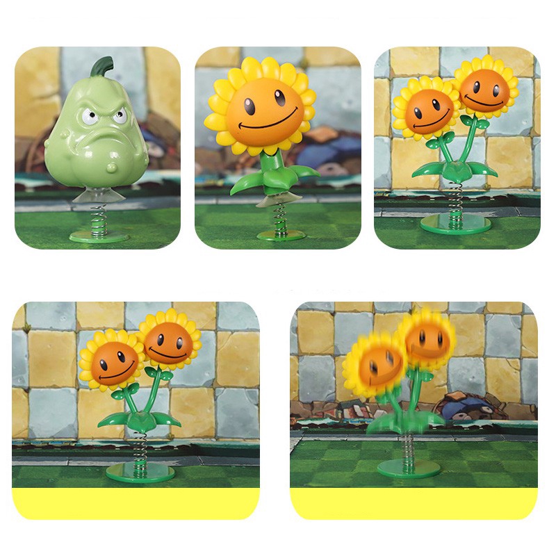 Set đồ chơi mô hình đậu bảo vệ Plants Vs. Zombies 2 cho bé