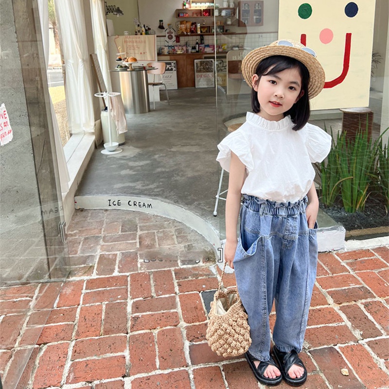 Giày Sandal Đế Mềm Hở Ngón Quai Dán Thoải Mái Dễ Phối Đồ Thời Trang Xuân Hè Cho Bé