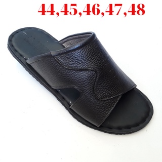  Dép Nam Big Size Da Bò Thật Cao Cấp HKT Shop DBS01 