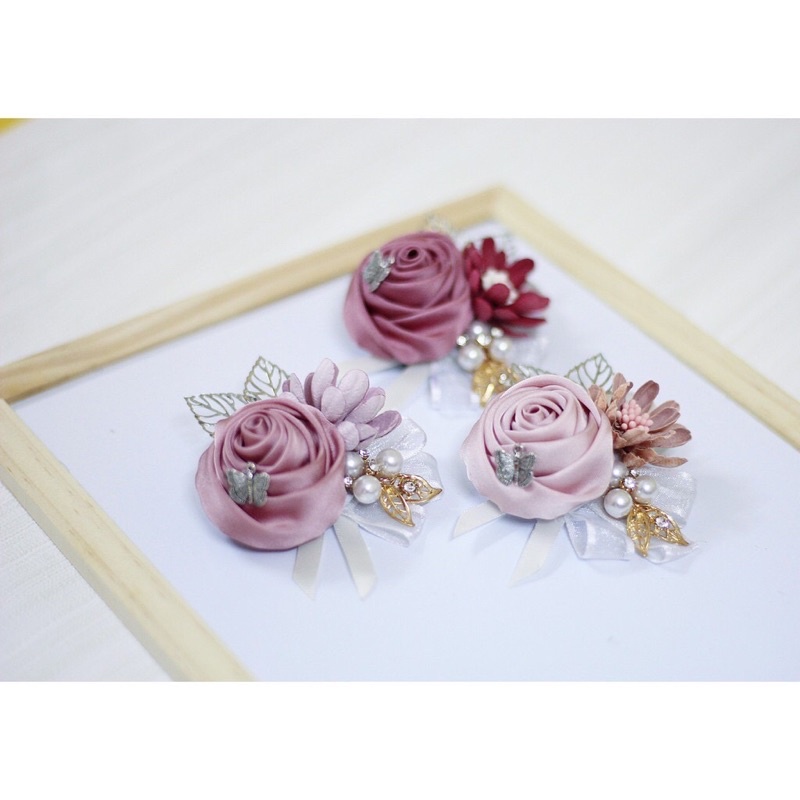 Hoa Cài Áo Cao Cấp, Ghim Cài Áo Hoa Hồng Mẫu KA2 Thời Trang Nữ Siêu Sang Trọng, Quý Phái
