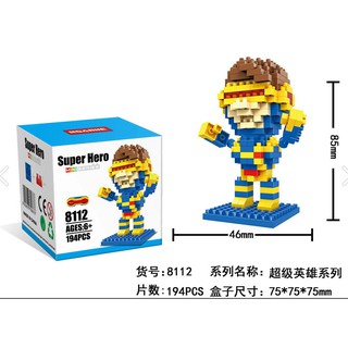 Bộ nanoblock các nhân vật Mavel