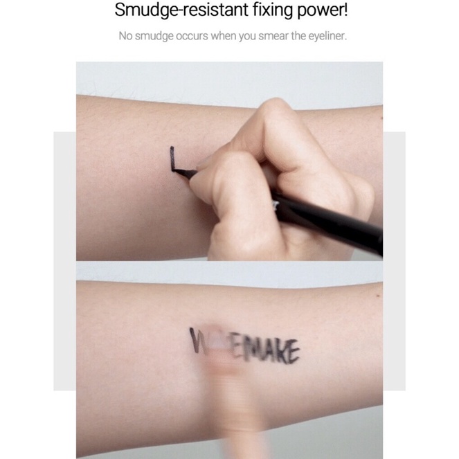 WAKEMAKE - Any Proof Pen Eyeliner “03 Dark Brown”  | bút kẻ mắt nước màu nâu đen