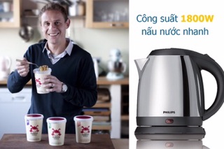 Bình siêu tốc Philips HD9303 1.2L